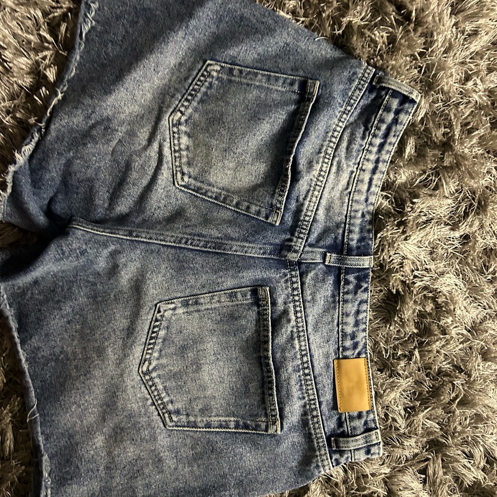 Women's Blue Denim Shorts